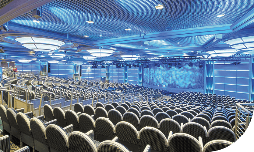 船内の施設を無料で利用できます