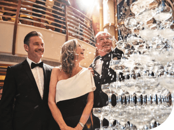 クルーズらしい特別な体験を!船内で開催されるパーティーに参加【2日目】